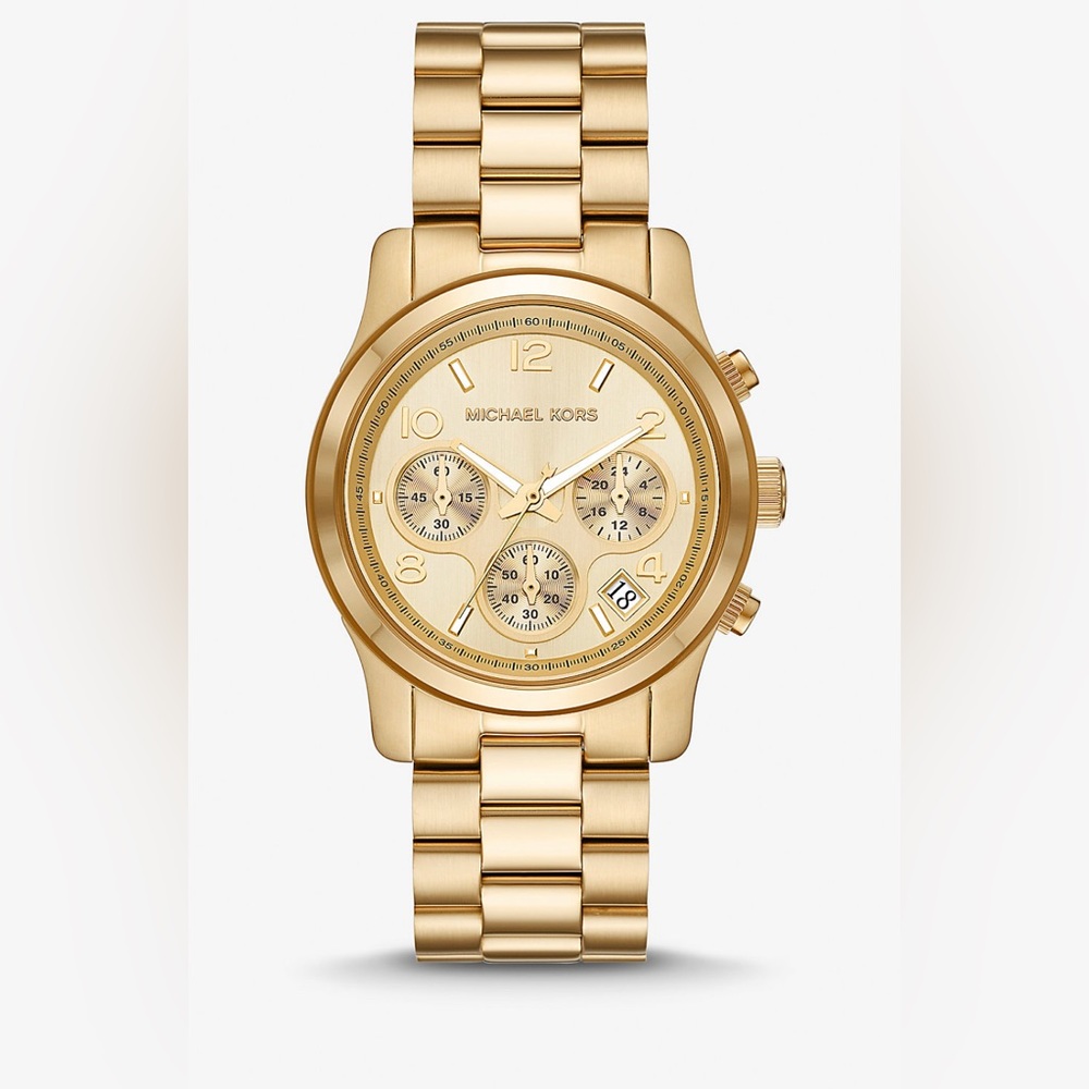 Michael Kors Runway Gold-Tone Watch